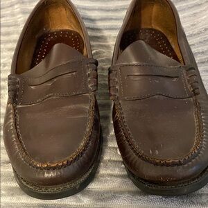 Bass Classic Brown Leather Loafers, normal wear